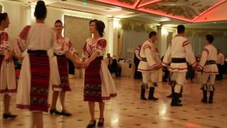 Wedding Balazs and Alina in Bistrita Romania with folk dance show [upl. by Tal335]