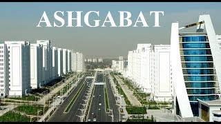 TurkmenistanAshgabat Wide Empty Boulevards Part 4 [upl. by Nilyad364]