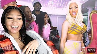 Kai Cenat amp Nicki Minaj Funny Moments 🤣 REACTION [upl. by Loats]