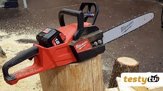 Milwaukee M18 FCHS  Akumulatorowa pilarka łańcuchowa [upl. by Marja211]