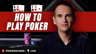 How to Play Poker for Beginners  PokerStars Learn [upl. by Ailero]