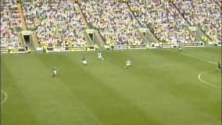 Henrik Larsson chipped goal for Celtic against rangers [upl. by Harden718]