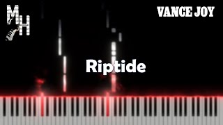 Vance Joy  Riptide  Piano Cover  Sheets  MIDI  Magic Hands [upl. by Forrest]