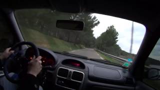 RENAULT SPORT CLIO 2 RS1 ONBOARD Little ride early evening  Petite balade en début de soirée [upl. by Giark891]