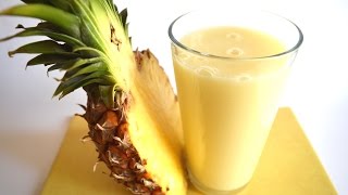 Nyárba repítő ananász smoothie  video recept [upl. by Atiuqiram]