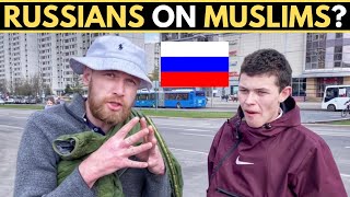 What Do RUSSIANS Think About MUSLIMS [upl. by Adnylem744]