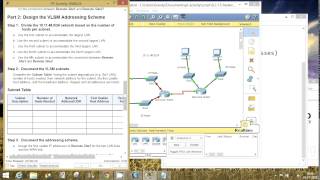 CCNA 1 Packet Tracer Activity 9215 solution [upl. by Sigfrid]