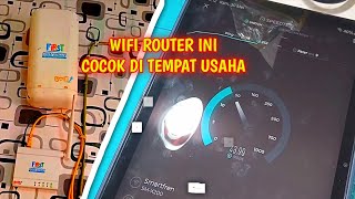 REVIEW WIFI ROUTER BOLT TITAN BL400  COCOK DI TEMPAT USAHA KALIAN‼️ [upl. by Nailliw]