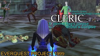 Unrest grouping  Dark Elf Cleric EQ P99 Green part 29 [upl. by Brandyn]