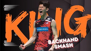 Lee Zii Jia The KING BACKHAND SMASH 30 Scene [upl. by Cally]