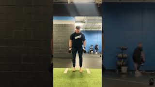 ANNEX Sports Performance  DB Countermovement Squat Jump [upl. by Dammahum]