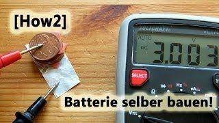 How2 Batterie selber bauen [upl. by Reseda]