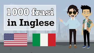 Imparare linglese  1000 frasi brevi e utili in inglese [upl. by Arley7]