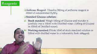 Carbohydrate Estimation by Anthrone Reagent [upl. by Ahsineg]