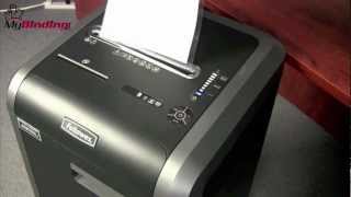 Fellowes Powershred 225ci Cross Cut Shredder Demo [upl. by Adeehsar]