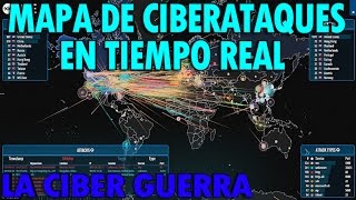 Mapa De Ciberataques En Tiempo Real  Vídeo Informativo [upl. by Greggory]