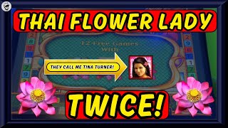 Thai Flower Lady Turns Up Twice £500 FOBT Slots With Burn Em Up 7s Zeus Thunder Wins amp Lots More [upl. by Adirahs]