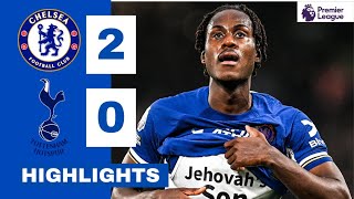 Chelsea vs Tottenham HIGHLIGHTS 20 Chalobah amp Jackson GOALS [upl. by Aisya839]