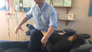 How to correct a Posterior  Counternutation Sacral Torsion  L on R [upl. by Yrtsed]