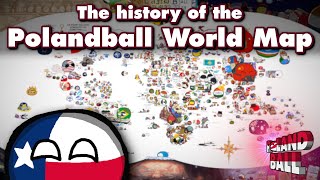 History of the Official Polandball World Map  Countryballs [upl. by Chrisoula]