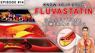 Fluvastatin Drug that lowers cholesterol amp saves Heart  WHO essential Drug [upl. by Ube597]