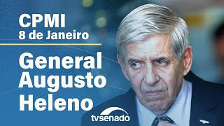 Ao vivo reunião da CPMI do 8 de janeiro para ouvir general Augusto Heleno – 26923 [upl. by Einna686]