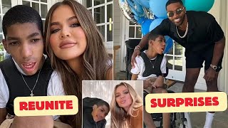 Khloe Kardashian REUNITE amp SURPRISES Her exTristan Thompson to Celebrate His brother birthday [upl. by Simons992]