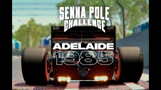 ADELAIDE 1985  SENNA POLE CHALLENGE  120834 [upl. by Ateval]