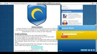 Hotspot Shield Free Download How to [upl. by Zurkow]