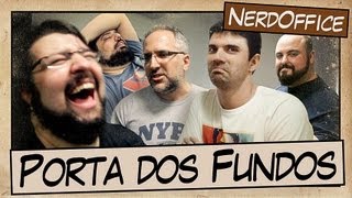 Entramos no PORTA DOS FUNDOS [upl. by Nolyaw]