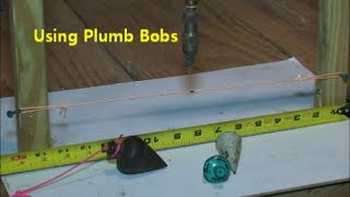 How to use a plumb bob [upl. by Luiza]