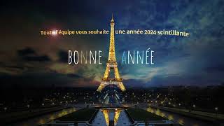 Carte de voeux animée Paris 2024 🇫🇷 FX56  Vidéostorytelling by Néologis [upl. by Albric609]