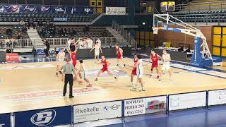 U19 Blu Basket Treviglio  Libertas Cernusco [upl. by Ahsatal]