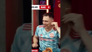 Kibice Barcelony nie mają łatwo 😅 piłkanożna lachu footroll elclasico [upl. by Lladnew]