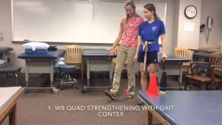 Gait treatment CVA patient PT730 [upl. by Stockmon]