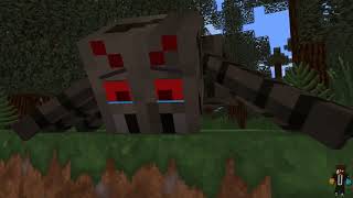 Spider Life II  Minecraft Animation [upl. by Nnaeoj]