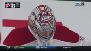 Drew Doughty Scores On Carey Price  Kings Lead Canadiens 32 [upl. by Adas]