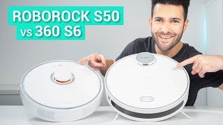 Der Roborock S50 vs 360 S6 im Test  Zwei Giganten im Vergleich [upl. by Vaenfila]