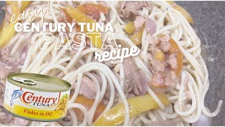 BUDGET PASTA✨Quick amp Easy CENTURY TUNA recipe  tuna pasta [upl. by Olnton]