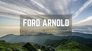 Ford Arnolds Testimony  11922 [upl. by Sakhuja]