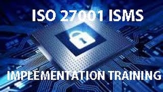 ISO 27001 Implementation ISO 27001 lead implementer training ISMS information security management [upl. by Schilt]