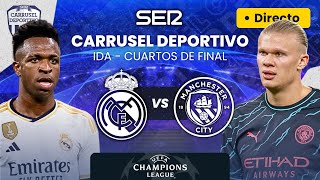 🏆⚽️ REAL MADRID 3  3 MANCHESTER CITY  Así te contamos los cuartos de final de la Champions League [upl. by Pelage]