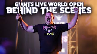 Giants Live Strongman Open  BEHIND THE SCENES [upl. by Chelsy]