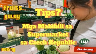 TipsMga Mabibili sa Supermarket sa Czech Republic floe and diane channel [upl. by Shulamith]