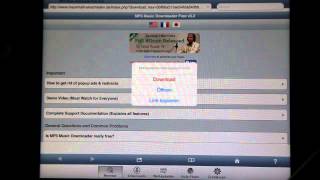 mp3 download auf iphoneipad mit kostenloser App [upl. by Lutero]