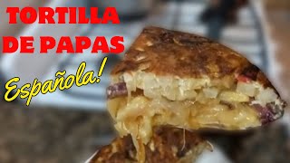 Tortilla Española Receta Fácil y Deliciosa [upl. by Aushoj]