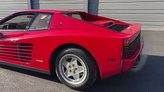 Magden Motors Testarossa Idle Walkaround [upl. by Ecnaiva440]