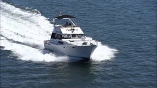 38 Bayliner 3888 Motoryacht quotPhase IIIquot Cruising San Diego Bay [upl. by Petronella]