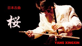 【さくら】桜 日本古謡 二胡 楊興新（ヤンシンシン）Erhu Yang Xing Xin Music [upl. by Linus]