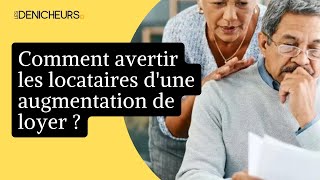 💲 Augmentation de loyer  quand et comment avertir les locataires  🏘️ [upl. by Cini]